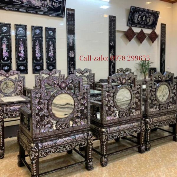 Trường kỷ khảm ốc hàng VIP