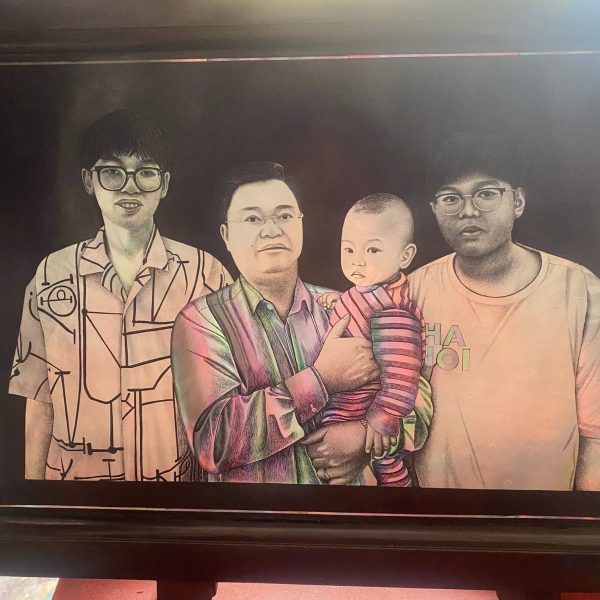 Tranh khảm trai truyền thần
