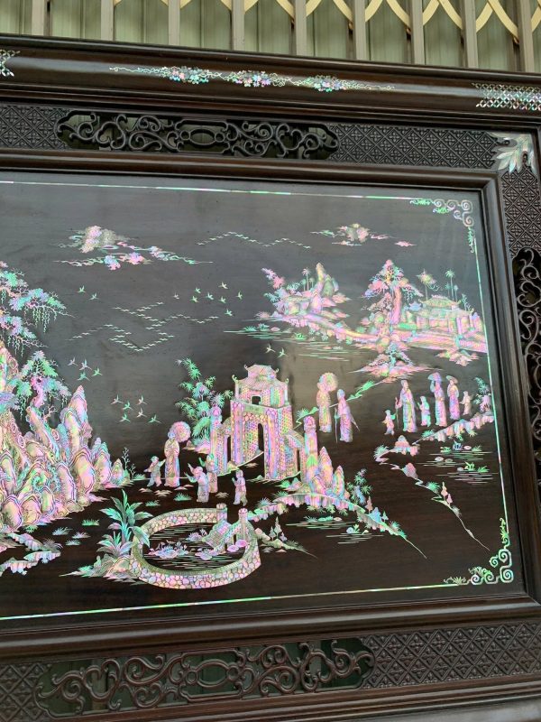 Tranh vinh quy bái tổ rẻ đẹp
